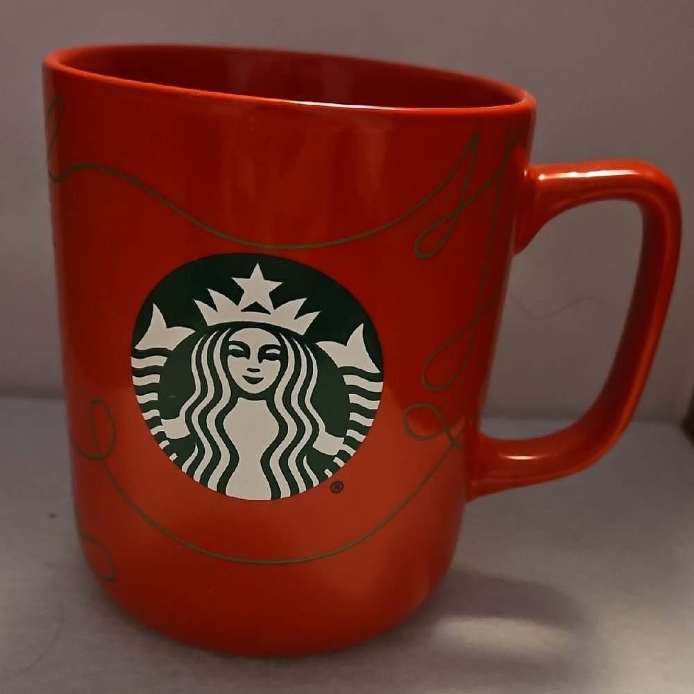 2020 Starbucks Bold Red Christmas Mug 16 Oz